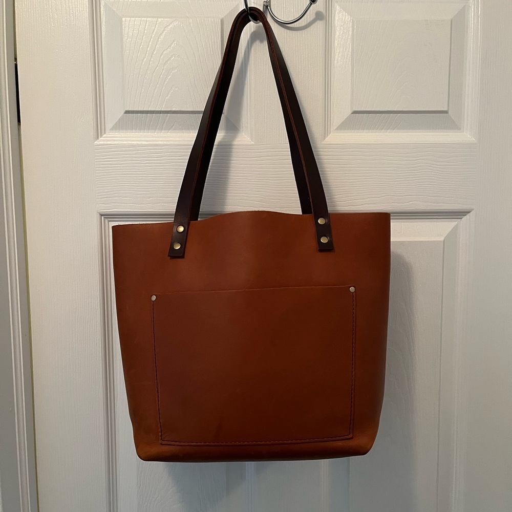 Portland Leather Goods Medium Tote Honey